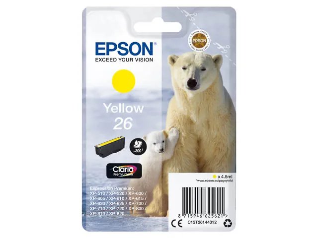 T2614 - EPSON XP600 - cartouche Jaune - Standard