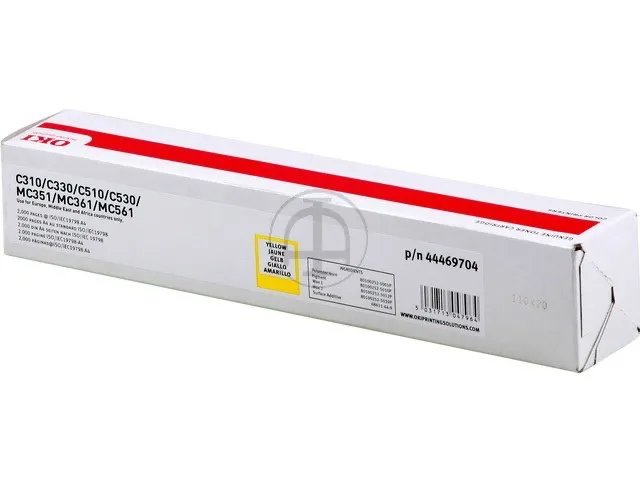 44469704 OKI Cartouche Toner C310 Jaune 2 000 pages