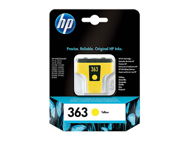 C8773EE#UUS HP PS8250 - cartouche Jaune