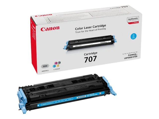 ORIGINAL Canon 9423A004 / 707C - Toner cyan