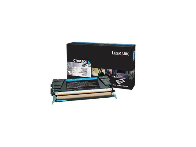 C746A2CG LEXMARK C746 Toners cyan
