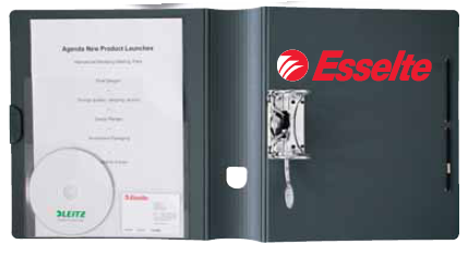 CLASSEUR LEITZ ACTIVE PRO DOS 5CM BLEU