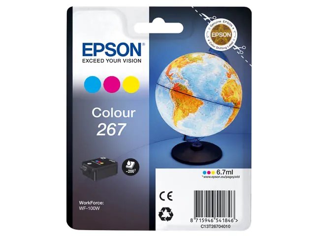 C13T26704010 EPSON WF100W - cartouche couleur