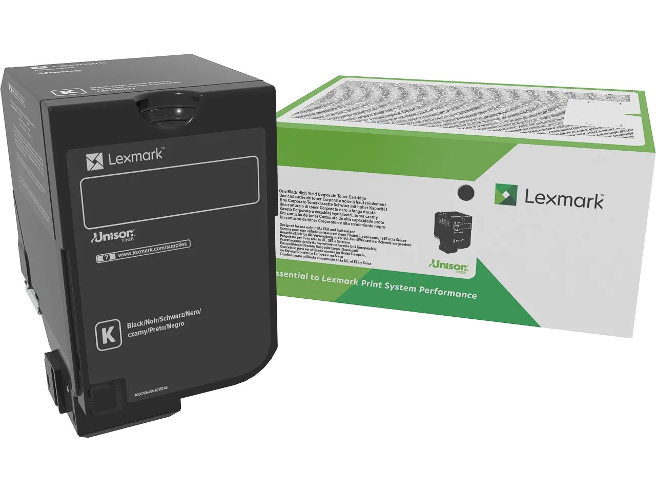 74C2SKE LEXMARK CS720 Toners noir