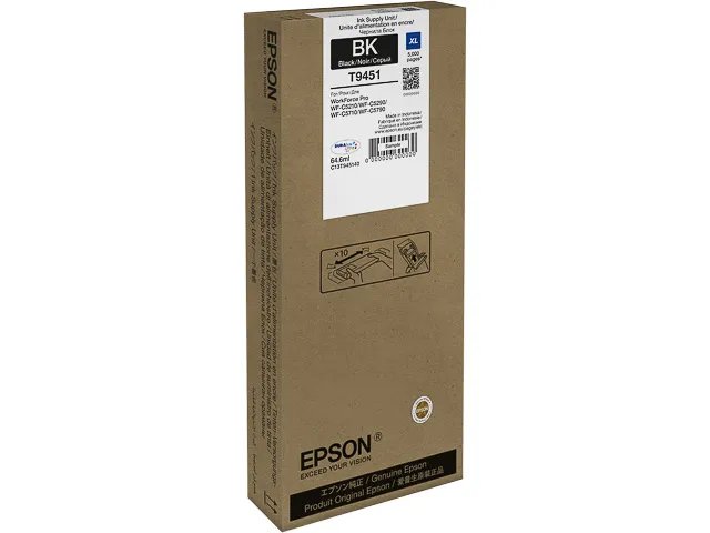C13T945140 EPSON WF C5210 - cartouche noire Grande Capacité