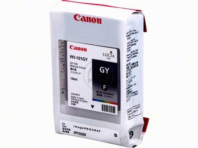 PFI101GY CANON IPF5000 - cartouche grise