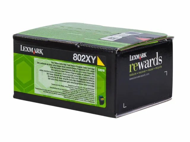 80C2XY0 LEXMARK CX510DE Toner Jaune