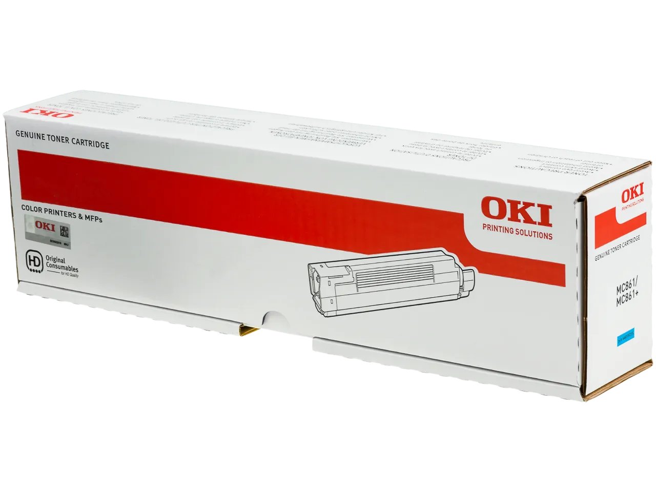 44059255 OKI MC861 Toner cyan