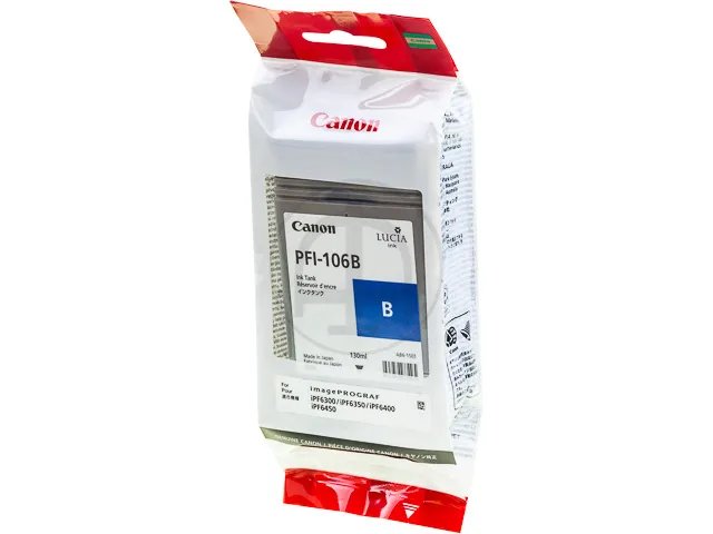 PFI106B CANON IPF6300 - cartouche bleue