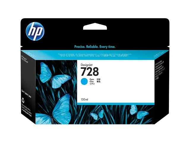 F9J67A HP DesignJet d'encre T730 - cartouche  cyan Grande Capacité