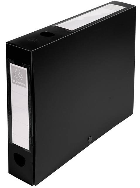 BOITE DE CLASSEMENT POLYPRO 7/10E DOS 60 MM NOIR