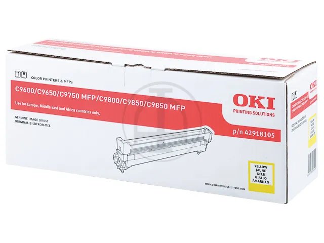 42918105 OKI C9600 Tambour (OPC) Jaune