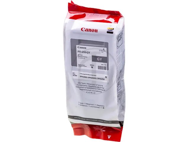 PFI206GY CANON IPF6400 - cartouche grise