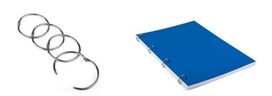 BLISTER 10 ANNEAUX BRISES 38MM