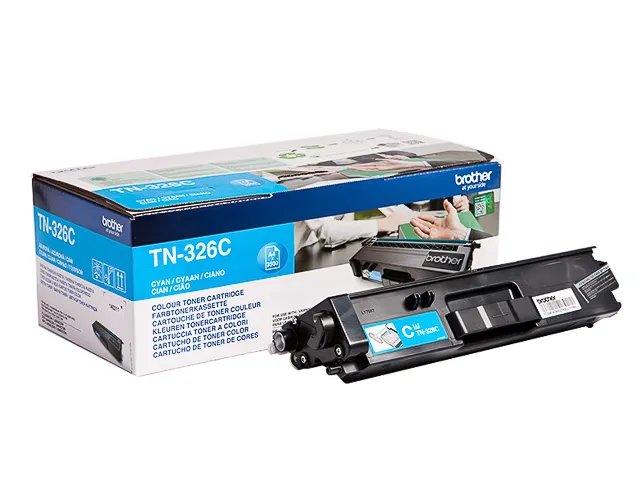 Toner cyan BROTHER TN326C Grande Capacité
