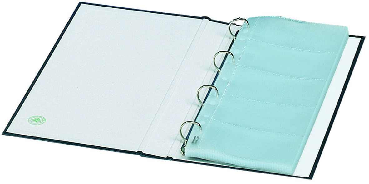 CLASSEUR CARTES DE VISITES+INDEX ALPHA