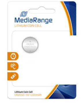 1 PILE BOUTON LITHIUM CR2032-3V