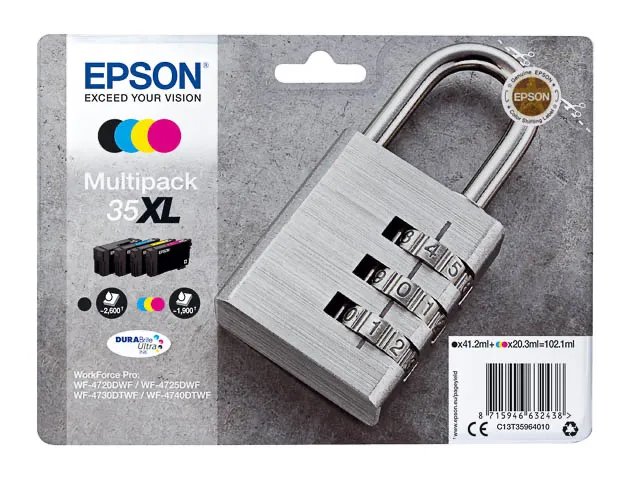 T3596 - EPSON WF4720DWF - cartouche  (4) Grande Capacité