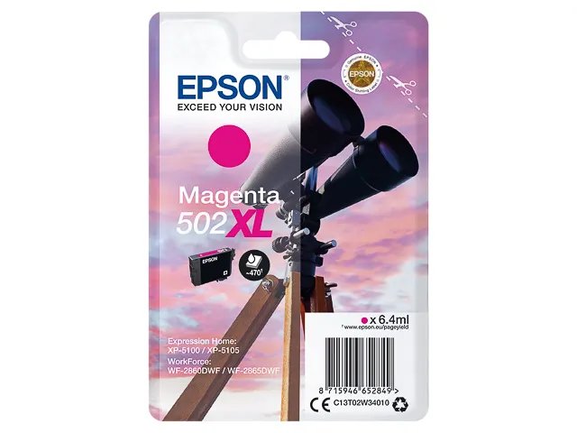 T02W3 - EPSON XP5100 - cartouche magenta JUMELLES Grande Capacité