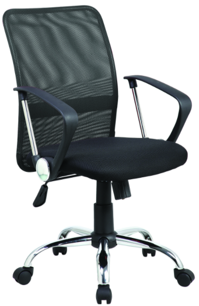 FAUTEUIL DE BUREAU RESILLE "LIPSI" NOIR