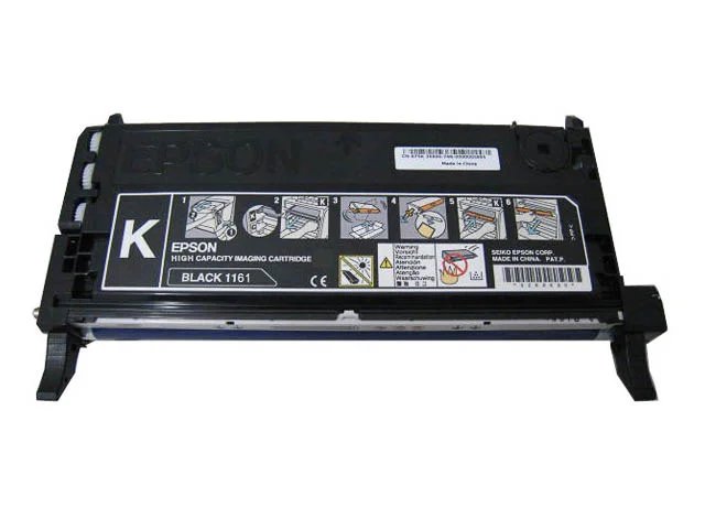 Epson C13S051161 de grande capacité pour imprimante Epson Aculaser C2800 et C2800N. Couleur : noir.