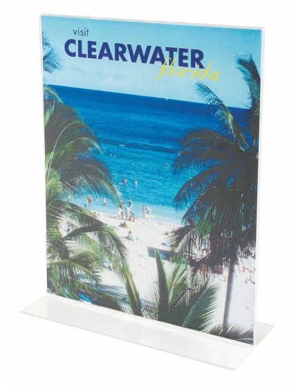 PORTE VISUEL -(MENU)- VERTICAL FORME T A5