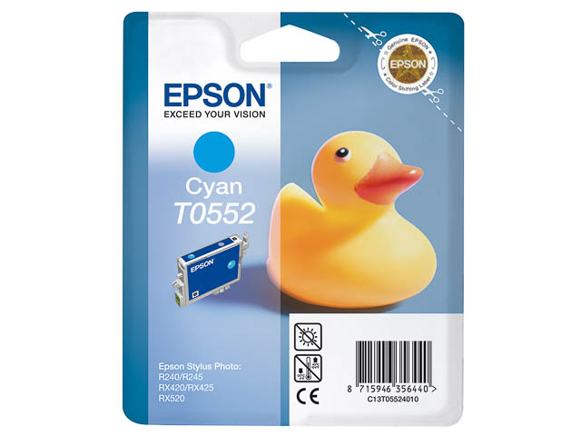 T0552 - EPSON - Standard photo RX420 - cartouche  cyan