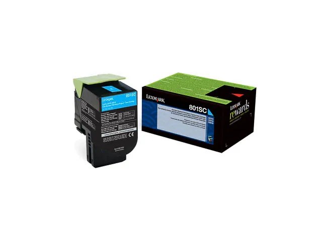80C2SC0 LEXMARK CX310DN Toners cyan