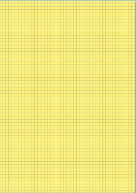 100 FICHES BRISTOL JAUNE 210X297 Q 5X5