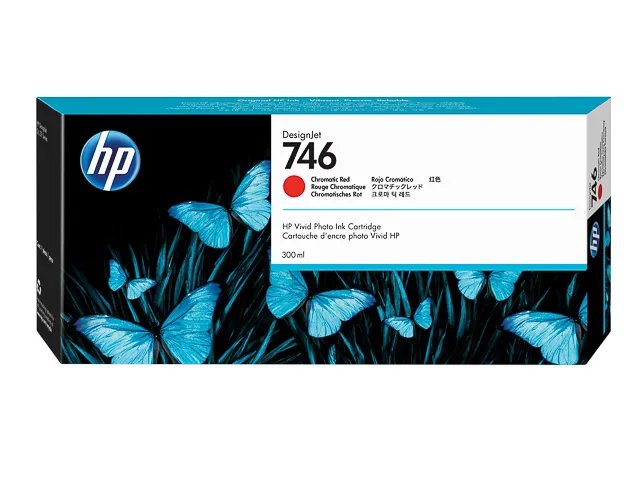 P2V81A HP DesignJet d'encre Z6 - HP746 cartouche  rouge