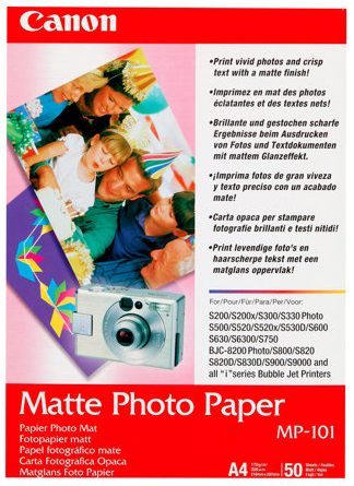 PAQUET 50 feuilles 170G PHOTO MAT A4
