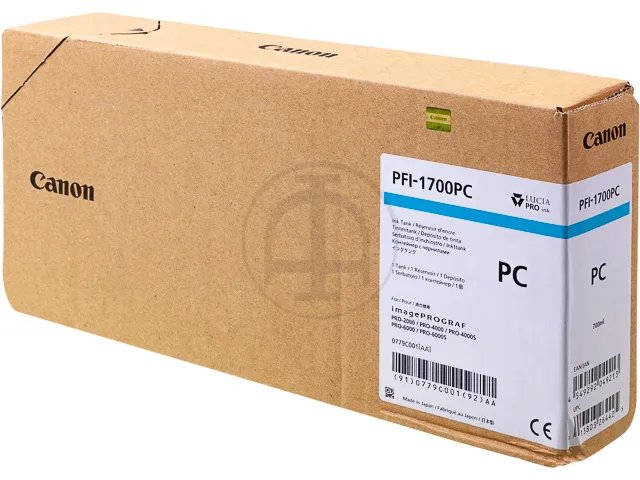 PFI1700PC CANON PRO2000 photo  - cartouche  cyan