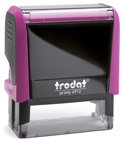 TAMPON TRODAT PRINTY - BOITIER PLASTIQUE - 4912