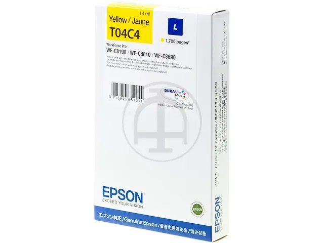 C13T04C440 EPSON WFC8190 - cartouche Jaune - Standard