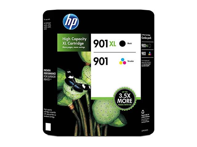 SD519AE#445 HP OfficeJet J4580 - cartouche  (2) noir + couleur