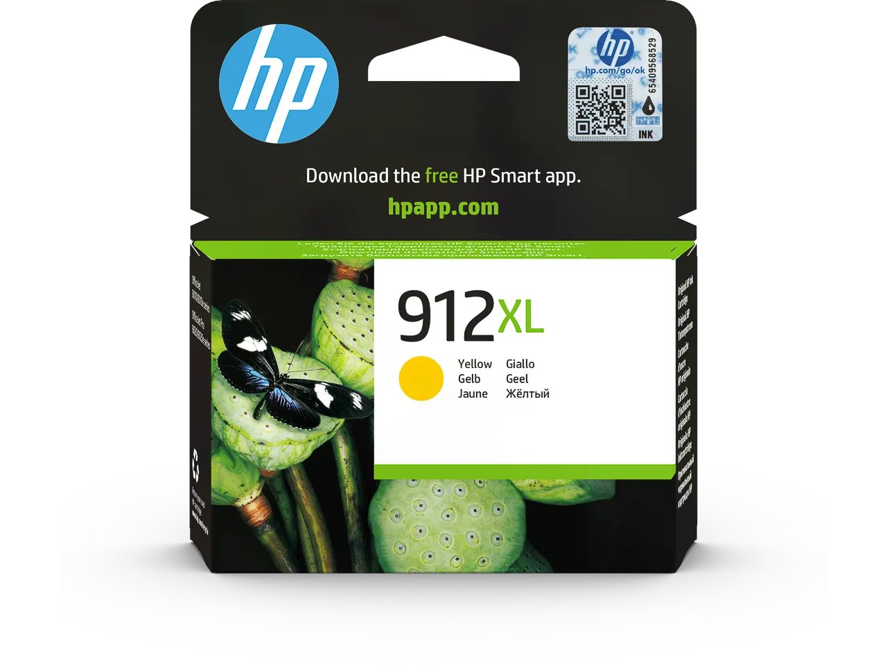 HP912XL - Cartouche Encre 912XL Jaune 825 pages - 3YL83AE#BGX HP OfficeJet  8010 
