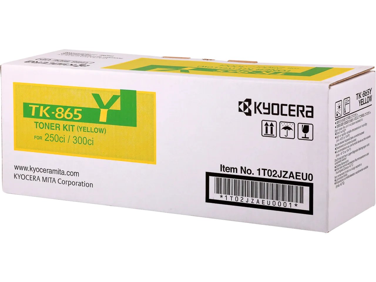TK865Y KYOCERA TA250CI Toner Jaune