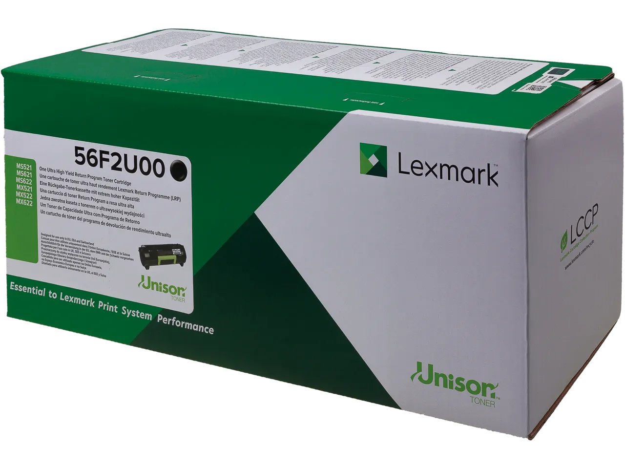 56F2U00 LEXMARK MX521 Toner noir Grande Capacité