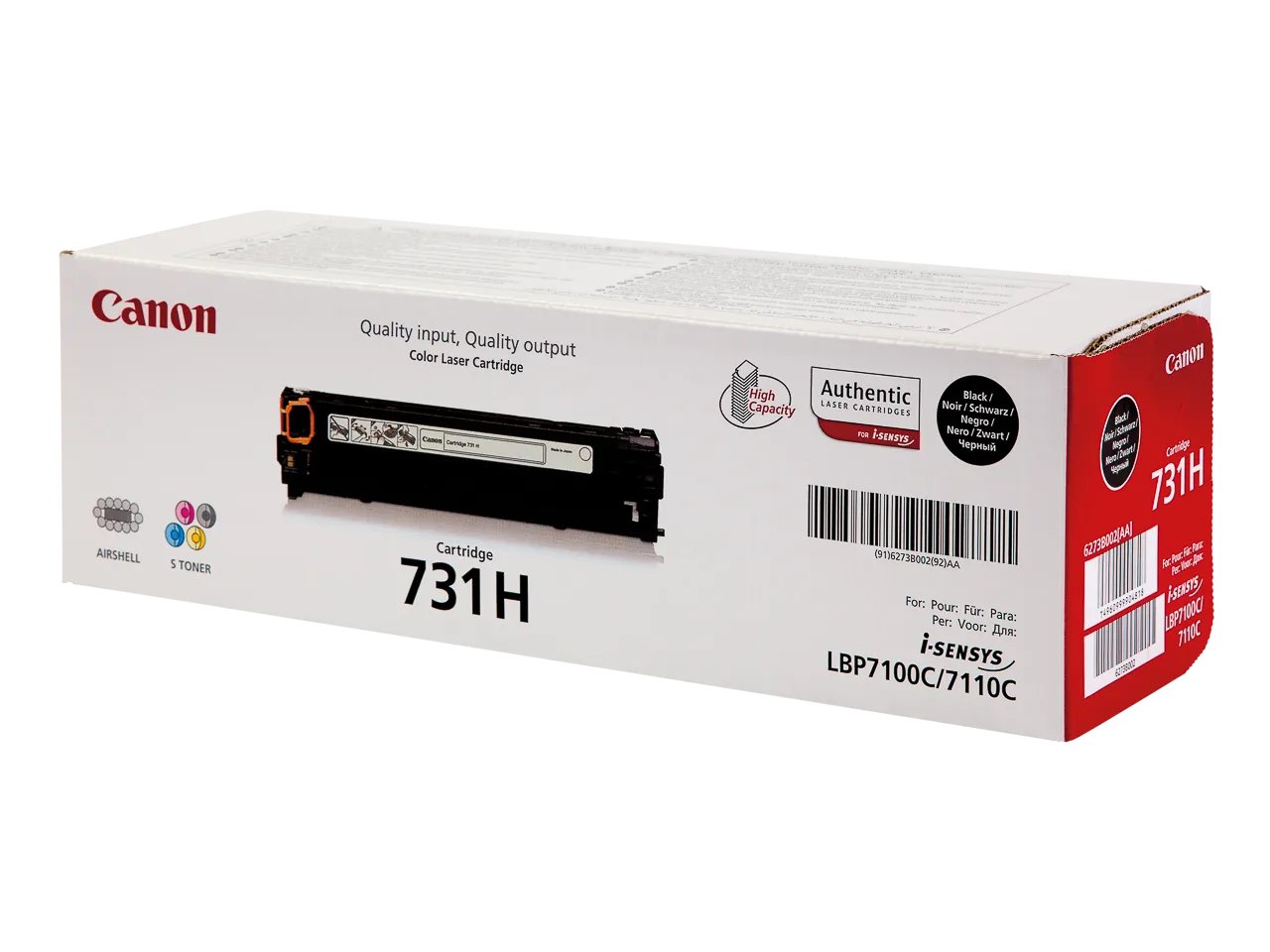 cartouche noire Grande Capacité CANON 6273B002 