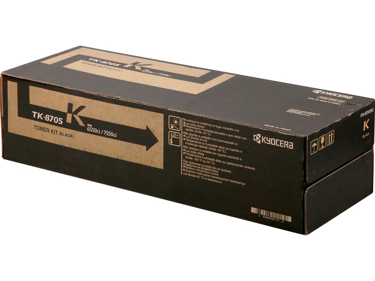 TK8705K KYOCERA TA6550I Toner noir