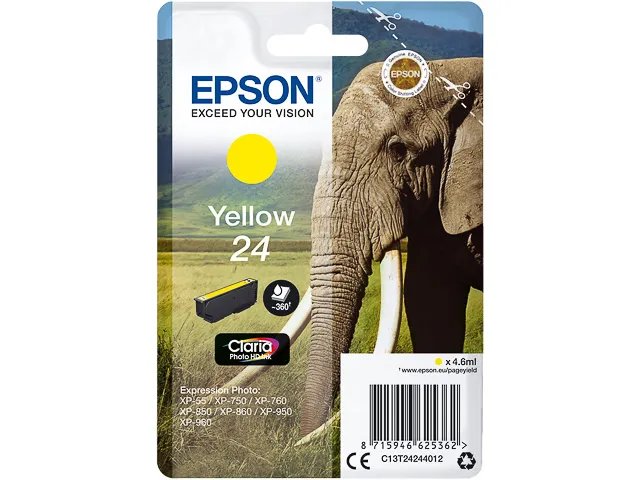 T2424 - EPSON XP750 - cartouche Jaune - Standard