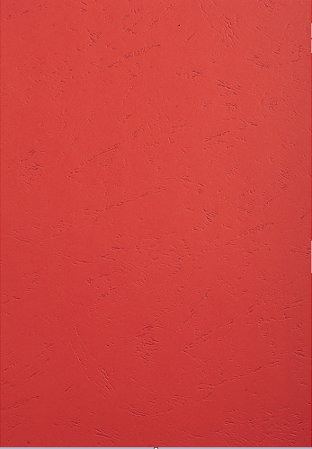 COUVERTURE CARTONNEE GRAIN CUIR ROUGE A4 PAQUET 100