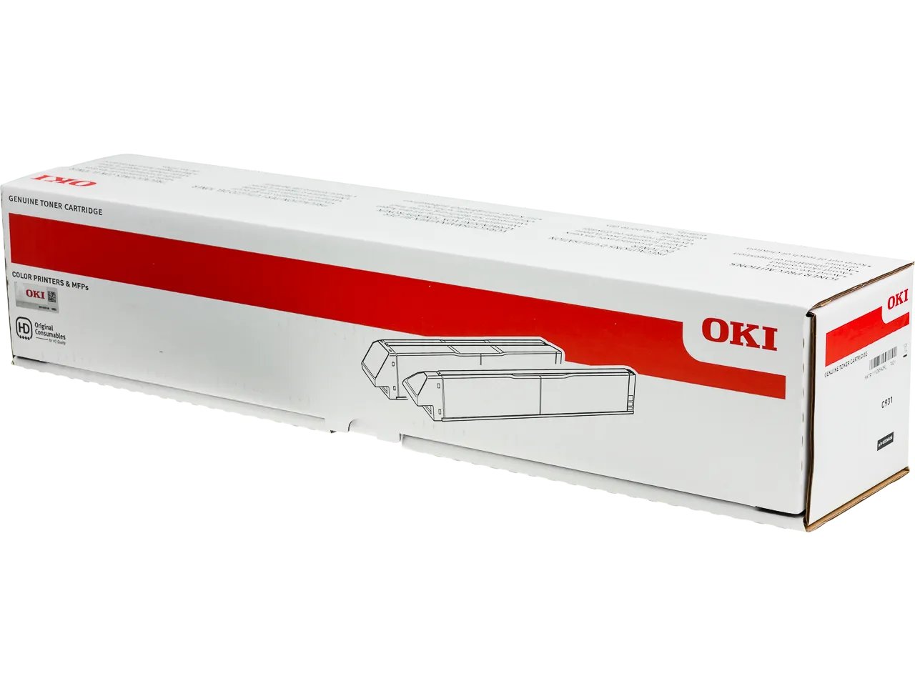 45536416 OKI C931 Toner noir - Standard