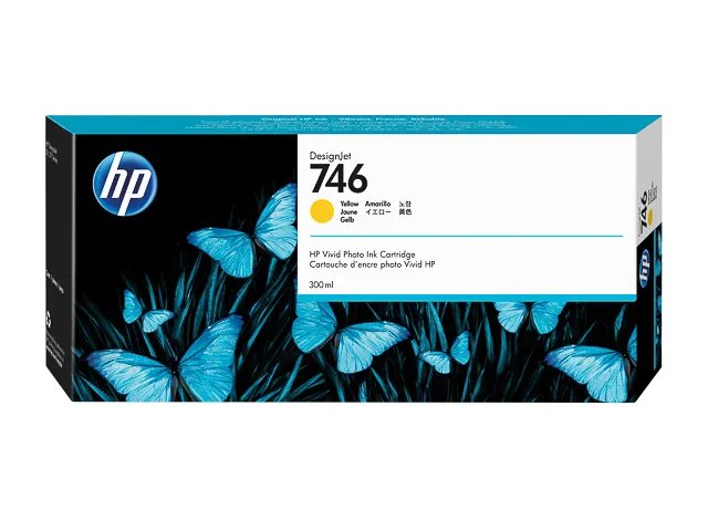 P2V79A HP DesignJet d'encre Z6 - HP746 cartouche Jaune