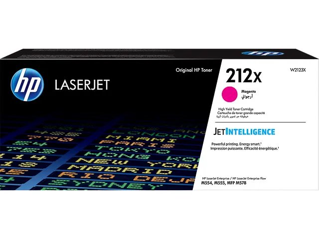 HP 212X - à rendement élevé - magenta - originale - LaserJet - cartouche de toner (W2123X)