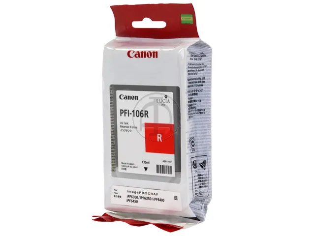 PFI106R CANON IPF6300 - cartouche rouge