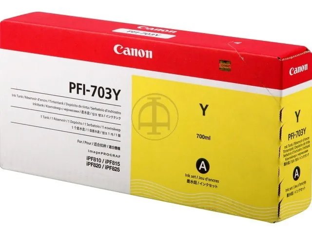 PFI703Y CANON IPF810 - cartouche Jaune