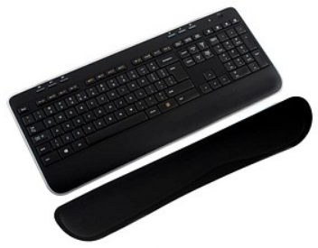 REPOSE POIGNETS CLAVIER NOIR