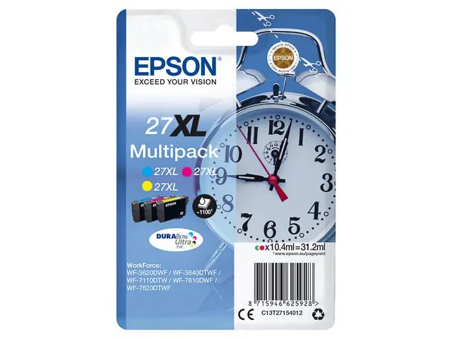 T2715 - EPSON WF3620 - cartouche (3)CMY Grande Capacité