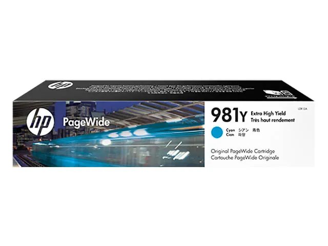 L0R13A HP PageWide  couleur 556 - cartouche  cyan Grande Capacité